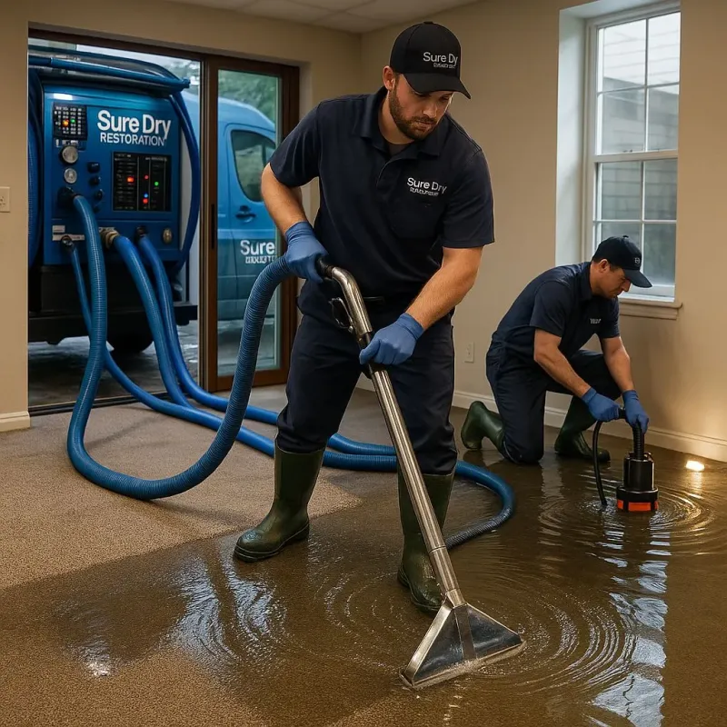 Water Extraction and Removal process in Alexandria, MN